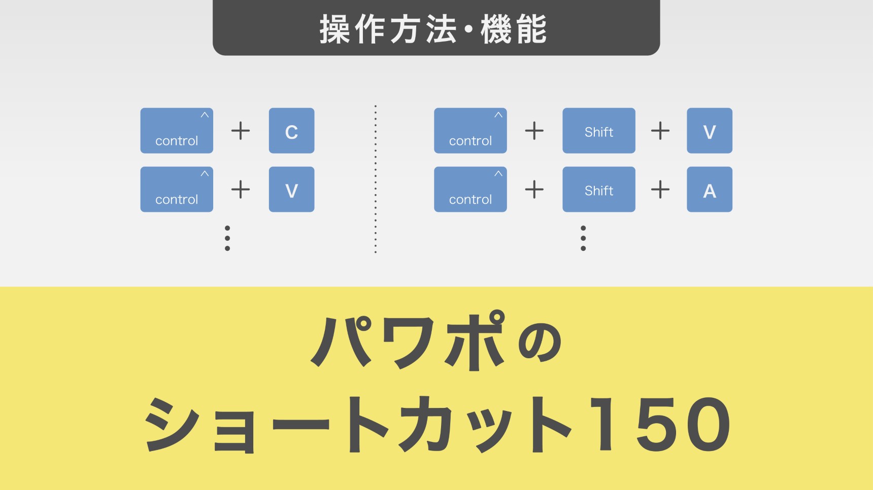 【業務効率化】パワーポイントのショートカット150｜図解付き解説