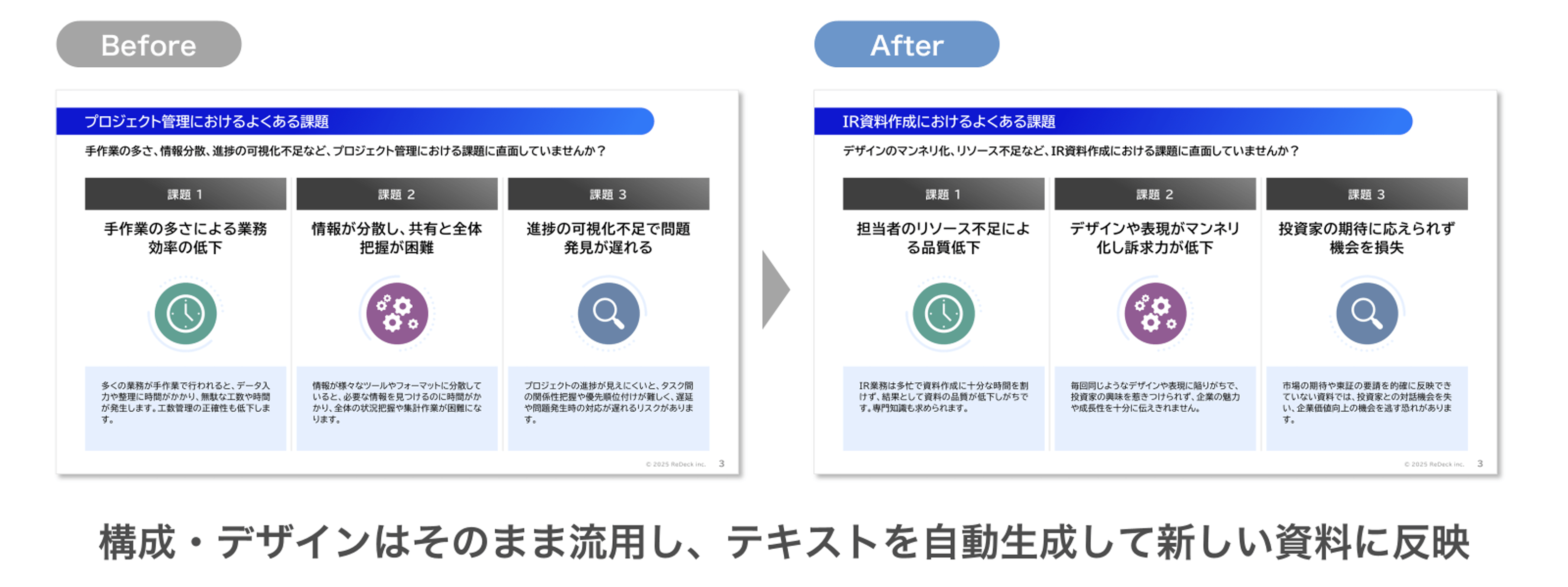 ReDeckを使って既存資料から新しい資料を作る
