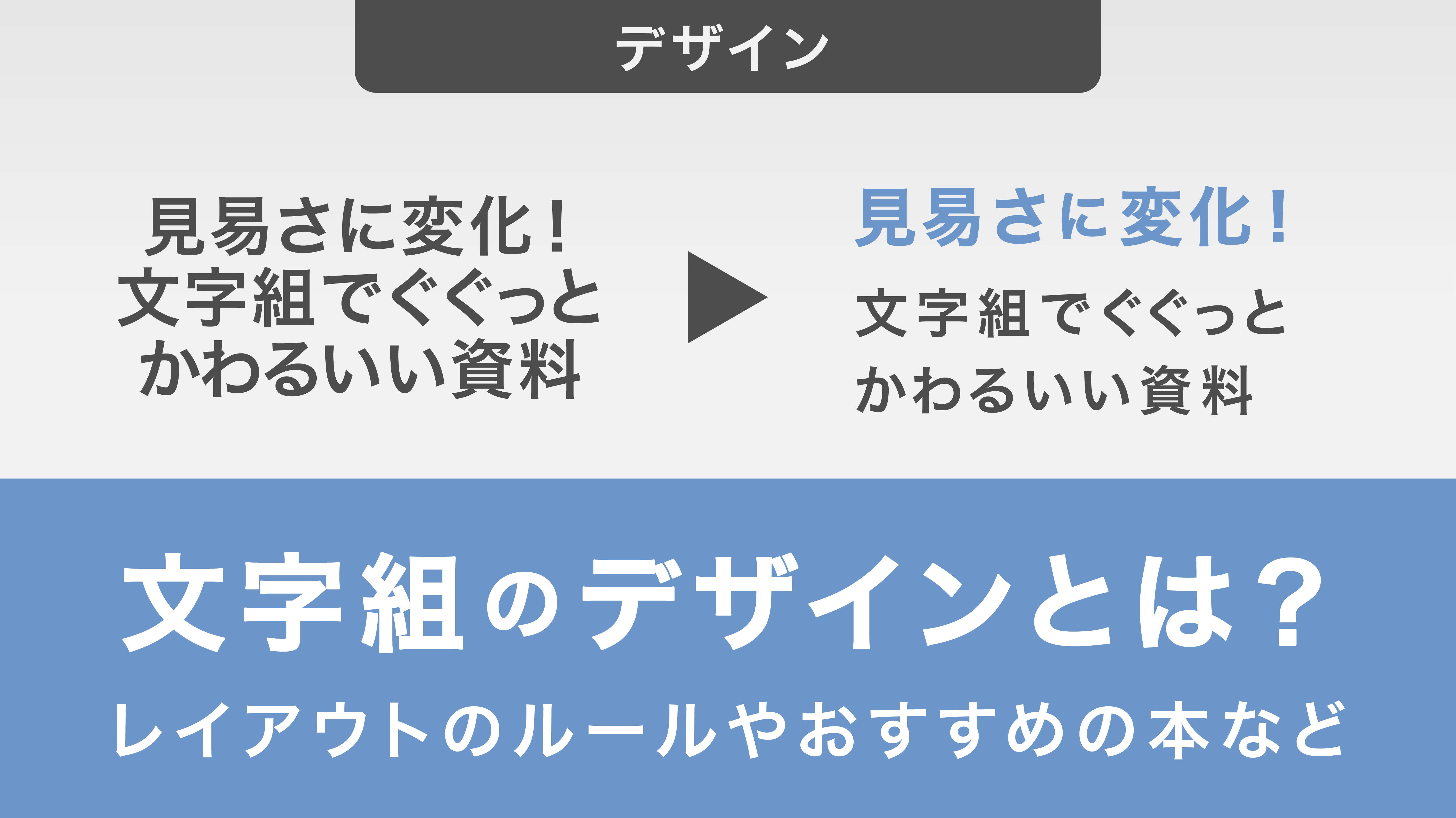 文字組のデザインとは？レイアウトやおすすめの本についても解説【バナーにも活かせる】