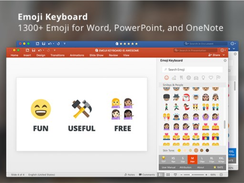 add-in emoji keyboard