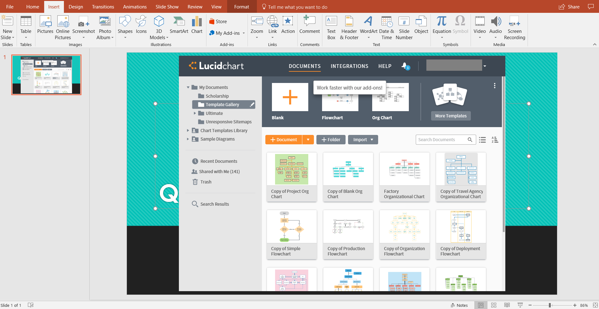 Lucidchart Diagrams for PowerPoint