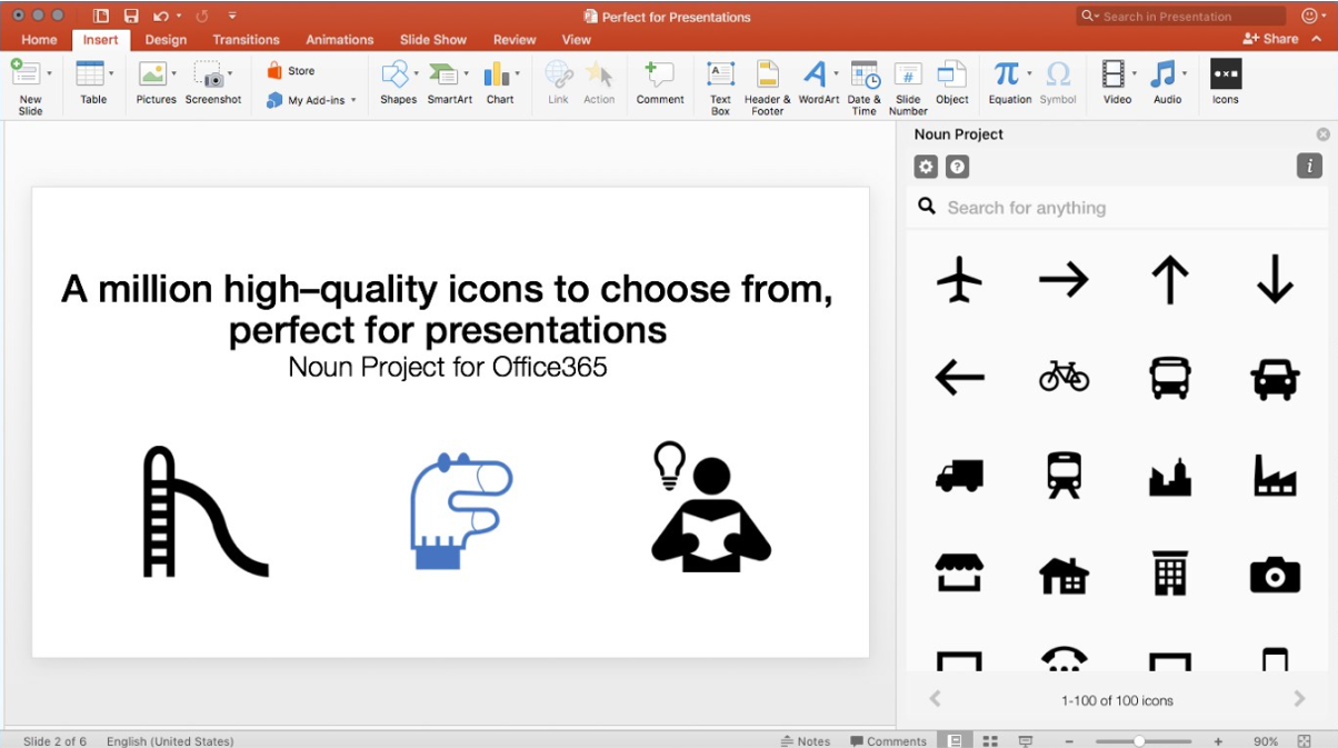 Icons by Noun Project