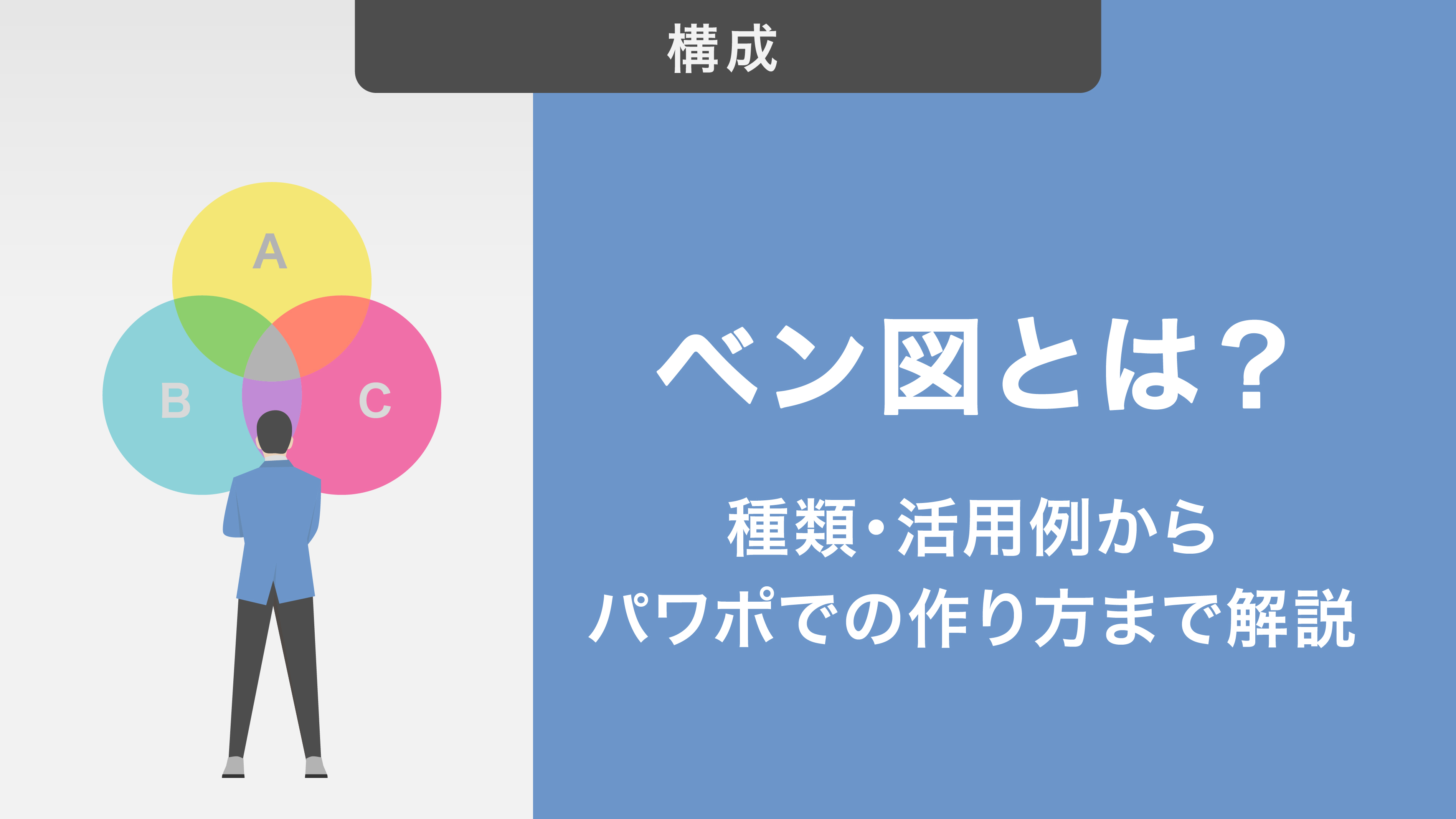 ベン図とは？種類・活用例からパワポでの作り方まで解説