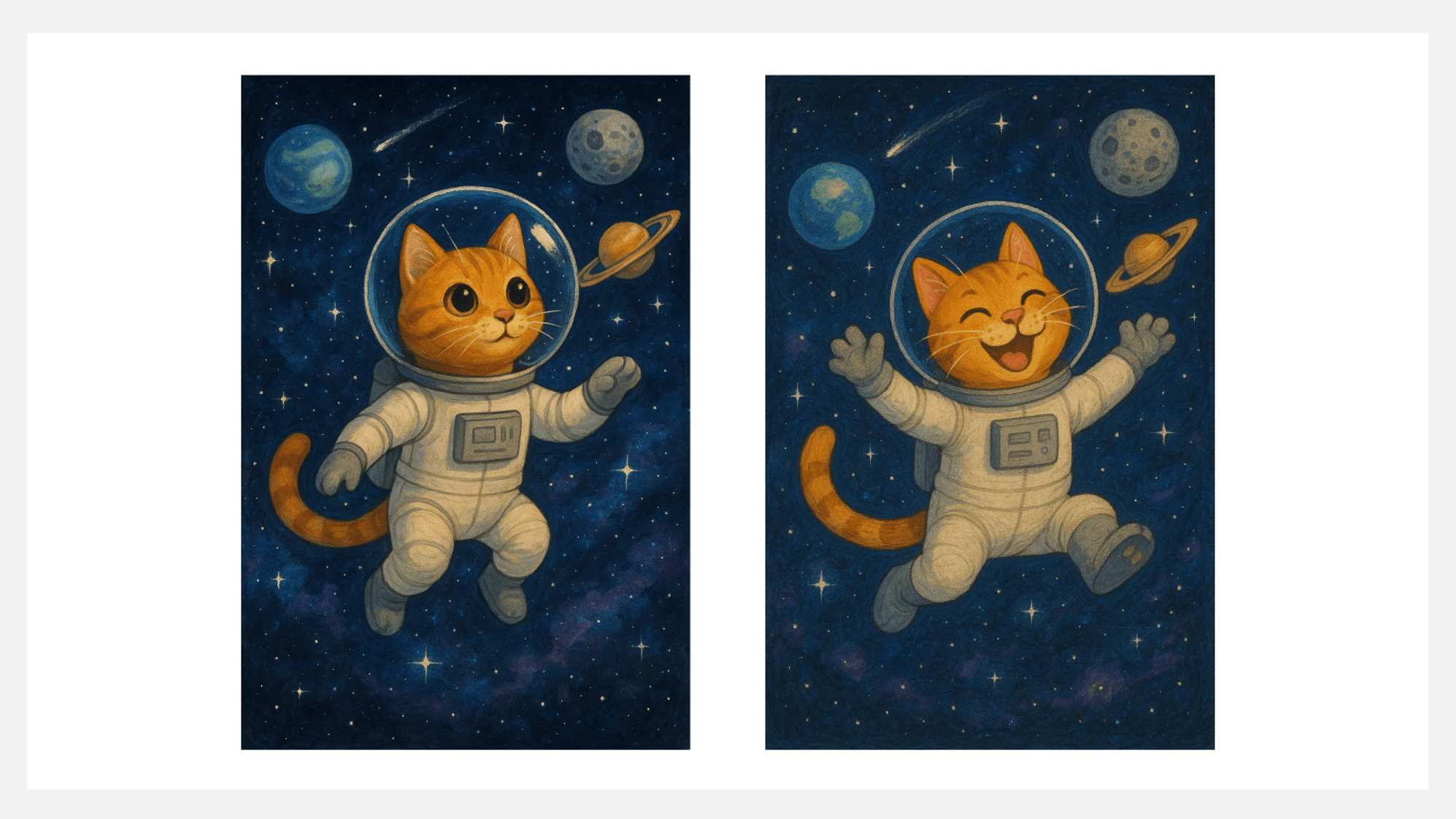 chat GPTで生成した猫のイラスト